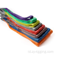 Nylon Polyester Eye Eye Webbing Sling dengan kode warna